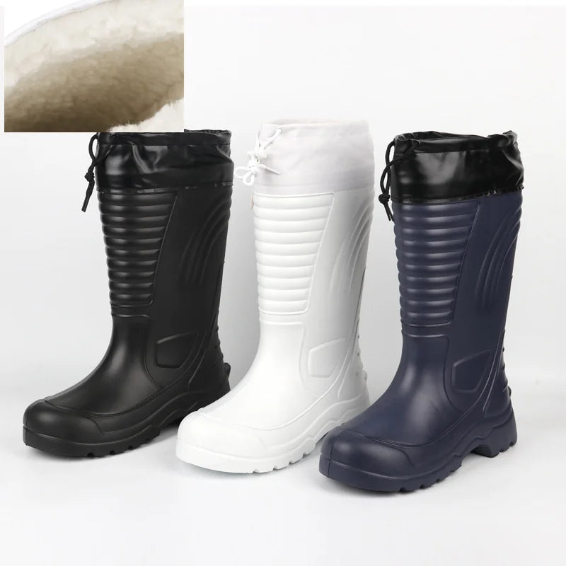 Fleece-Lined Waterproof Boots